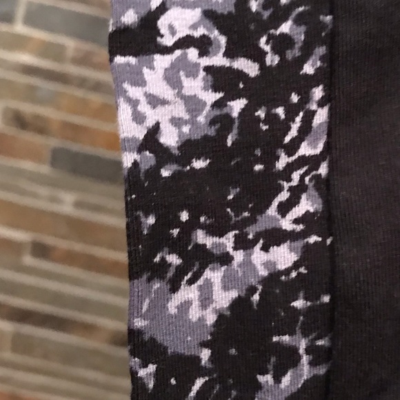 Kensie Black Combo Leggings BB36 - Picture 4 of 6